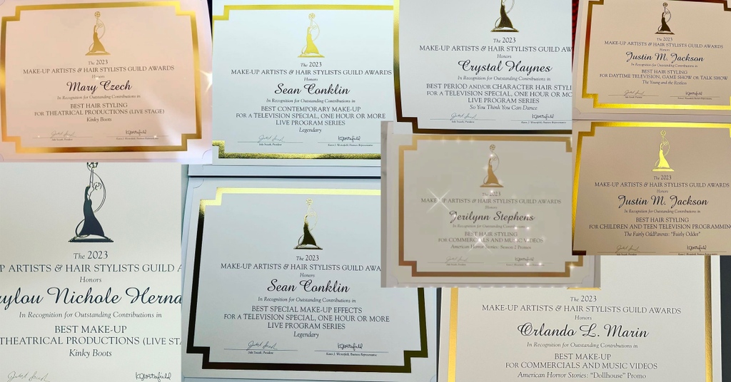 Special Delivery 📬 for #MUAHSawards winners! We’re so excited to see all of the award certificates arriving in your mailboxes this past week. Congratulations everyone! @local_706