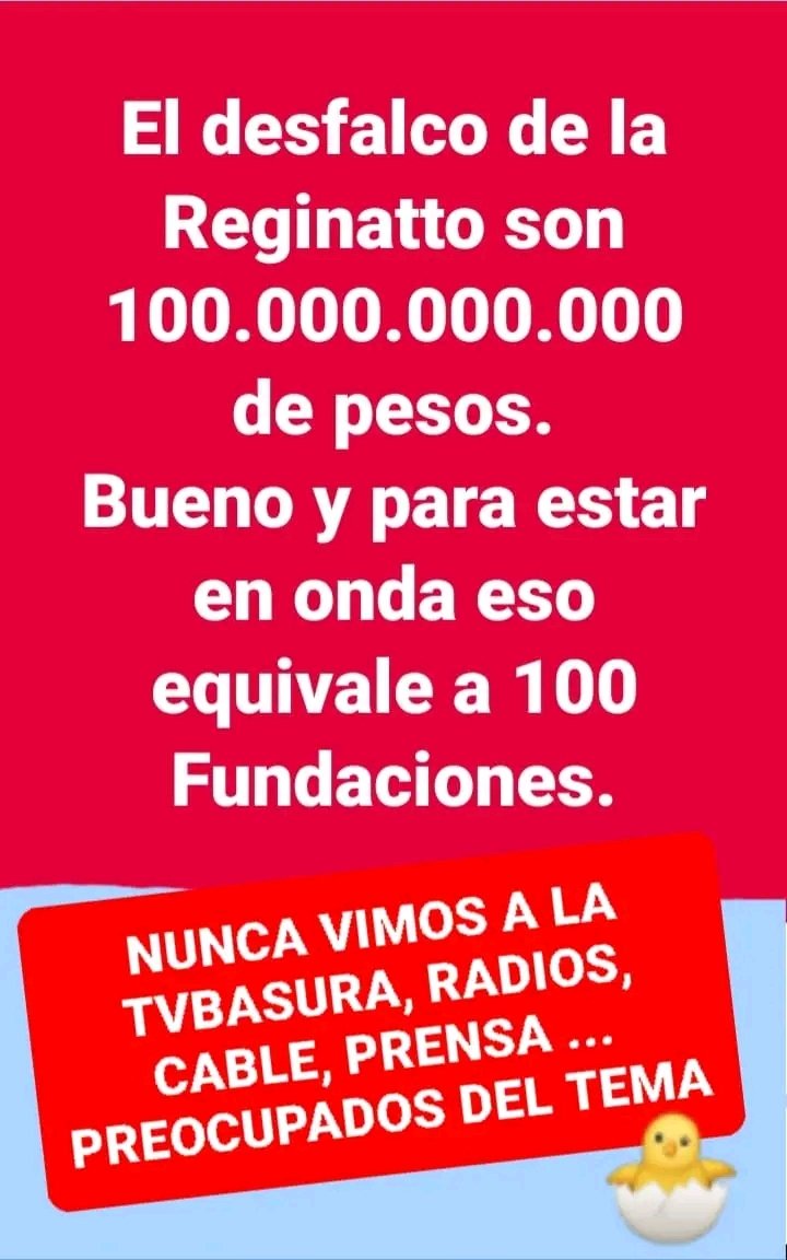 sepulvedamon's tweet photo. Corten el leseo con las fundaciones, todo para tapar esto https://t.co/QOKVSGapLh