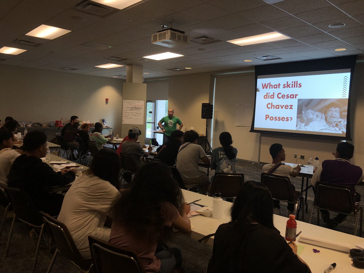 Migrant students attended Foundations to Success Camp at UNL to prepare them to be leaders in high school.