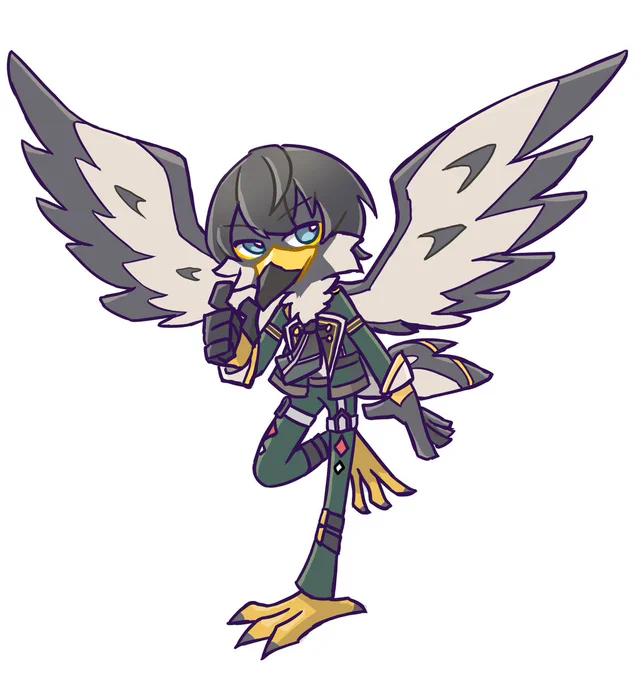 本日のVtuberさん ぷよぷよ風イラスト化企画! わだちさんです! 