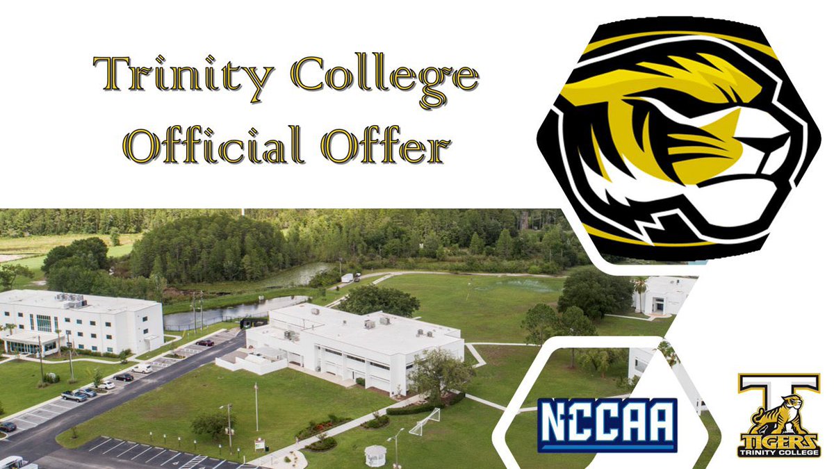 Blessed to receive my first official offer from Trinity College of Florida! So grateful!! <a href="/CoachDLJohnson/">Coach Johnson</a> <a href="/CTSupremeElite/">CT Supreme Elite</a> <a href="/BashHoopsNE/">Bash Hudson</a>