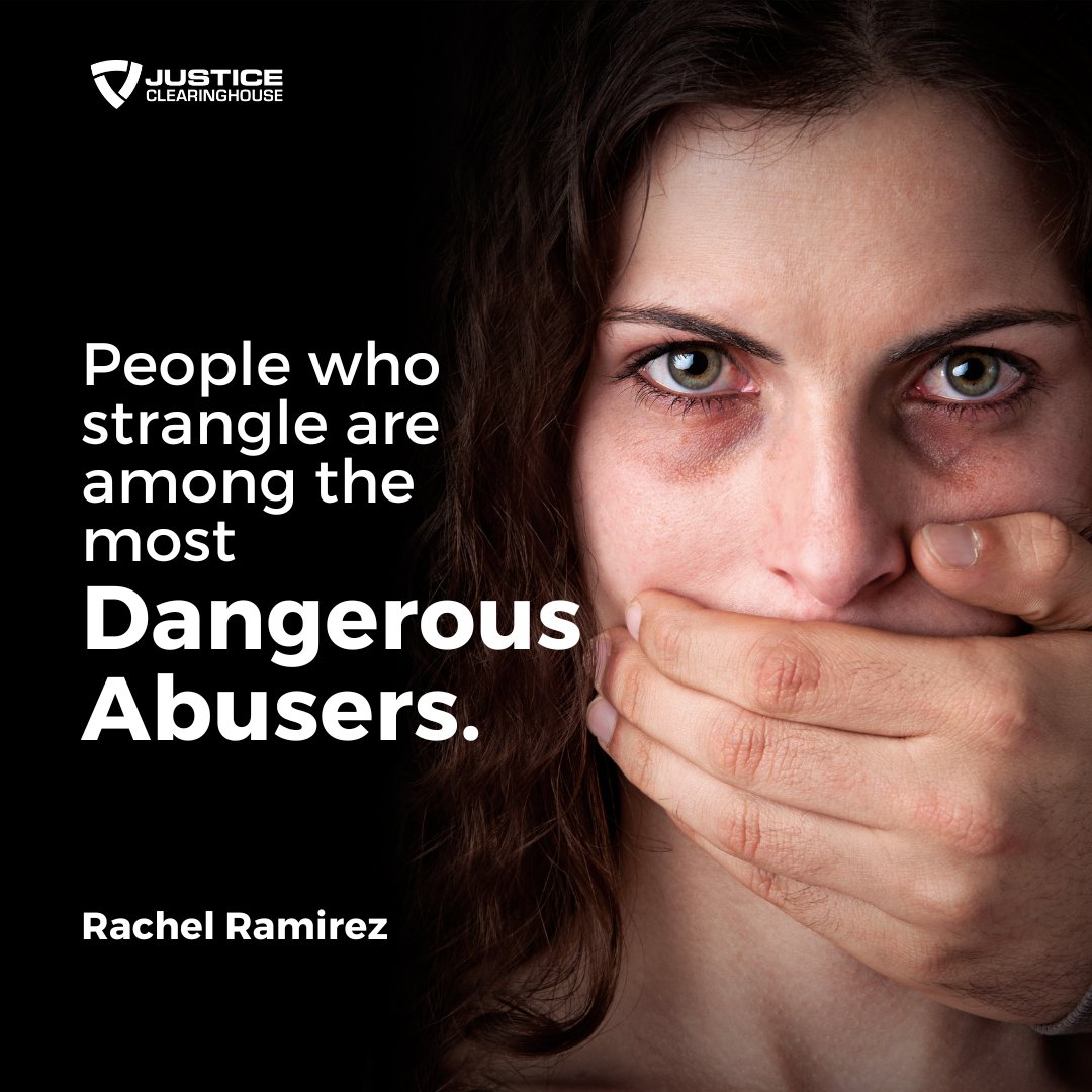 Rachel Ramirez always has such great insights to share during her webinars...Here's just one. Check out our Victim Advocacy webinars here: ow.ly/zwNZ50P9NZr #victimadvocates #victimassistance #domesticviolence #DV #strangulation @NOVAVictims