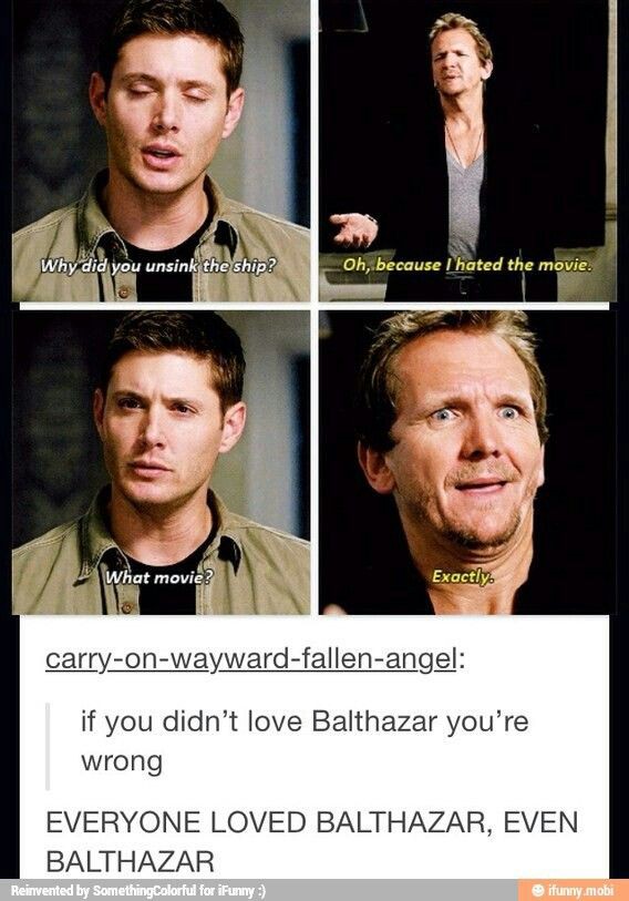 I would still like to know why he didn't like the movie 🤣🤣🤣🤣
#JensenAckles #DeanWinchester  #Supernatural  #AlexanderCalvert #JackWinchester #MishaCollins #CasWinchester #JaredPadalecki #SamWinchester #Sebastianroche #Balthazar