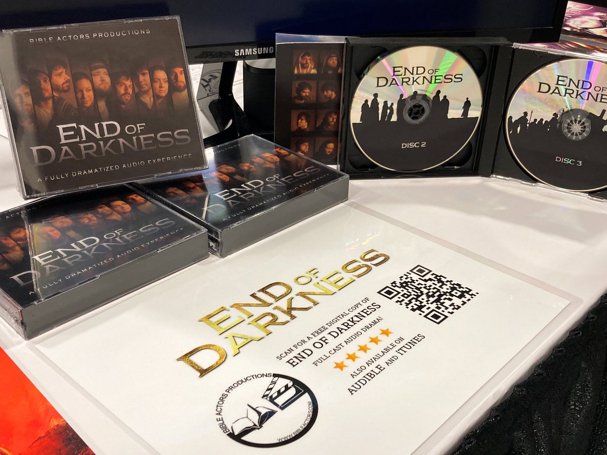danielhancock22's tweet image. At the #ChristianProductExpo (CPE) 2023 with Luis Serrano, #RootedChronicles, #SamsontheNazirite, #TerminusMedia, @DOMINIONCOMIC, and @BibleActors’ #EndofDarkness! Selling books and shaking hands with the Christian publishing industry 📚🤝🌎
