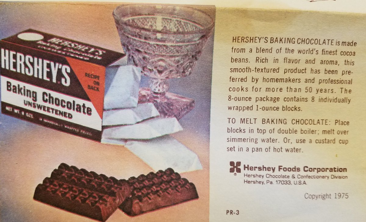 Here is one from my mother in law's collection:
Peanut Butter Chip Orange Cookie
-From Hershey 1975