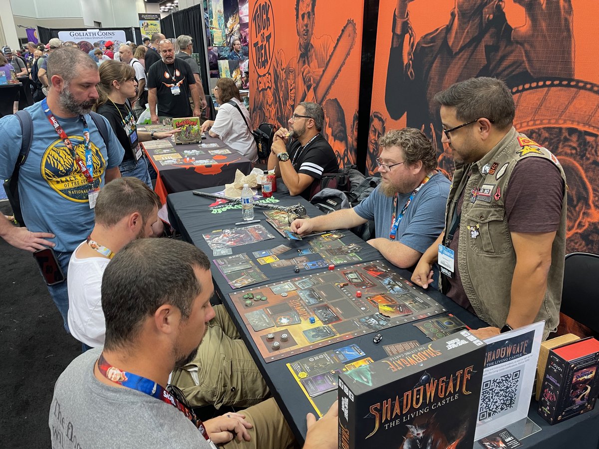 games_317's tweet photo. Our GenCon 2023 was AMAZING! Here is the latest talking about Surprise Guests, Shadowgate Winners and the story of us selling our entire stock for GenCon! Check it out!
https://t.co/jtsZWysdKJ https://t.co/0tFsVADbko