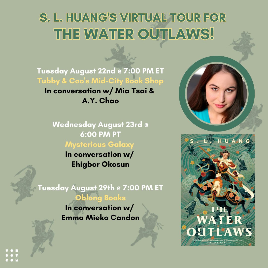 Join @sl_huang on a virtual tour to celebrate the release of The Water Outlaws! us.macmillan.com/tours/s-l-huan…