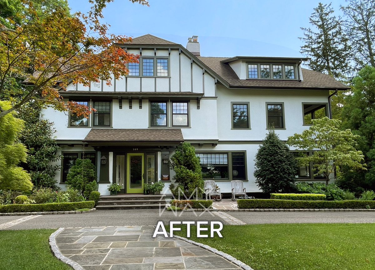 color911's tweet photo. Finally created #beforeandafter photos to share the transformation of this grand #Tudor home, with my new #colors! 
#amywaxcolorexpert #colorconsultant #colorspecialist #colorexpert #amywax @ArchDigest @TheTimesLuxury https://t.co/XpxCnWCWgS