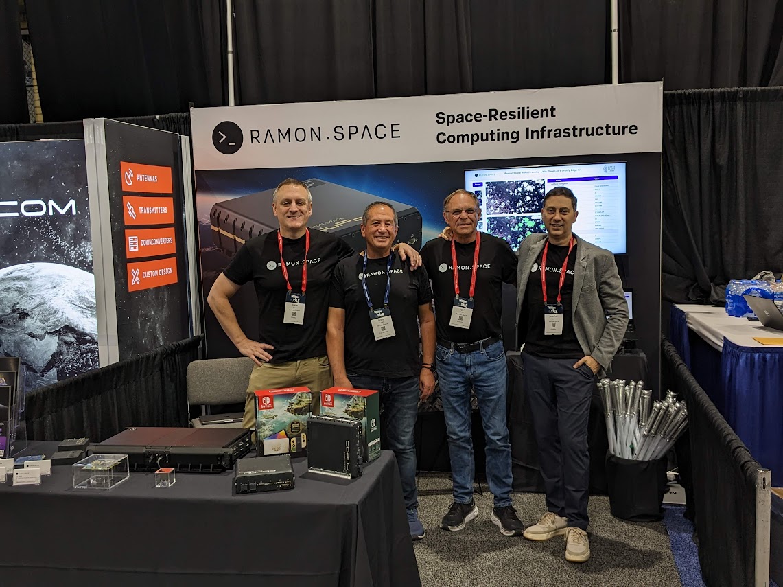 RamonSpace_'s tweet image. Day 1 at @SmallSat Conference 2023.
Come visit us at booth 233 to talk about #spacecomputing