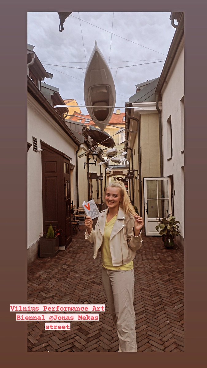 monika_lionaite's tweet photo. #Strategy for #Creativity
Exploring #Vilnius #Performing #Arts #Biennal 2023 various #galleries - immersing and becoming part of the performance tooπ
#CreativityCoach #Coach #coaching
#VB23 #Art #biennale #Vilnius #performingarts #jonasmekas #spaces #cityspaces #urban #escape https://t.co/cTbpSOAbA8