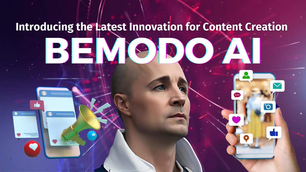 bemodoco's tweet photo. Transform your content creation journey now and discover the limitless possibilities with Bemodo AI. π
Read the article below!β¬οΈ
https://t.co/3r5KO4vhVZ
#bemodo #ai #ContentCreator #Content #TechNews #blog #BusinessNews #MondayBlogs https://t.co/V14e0LKvKd
