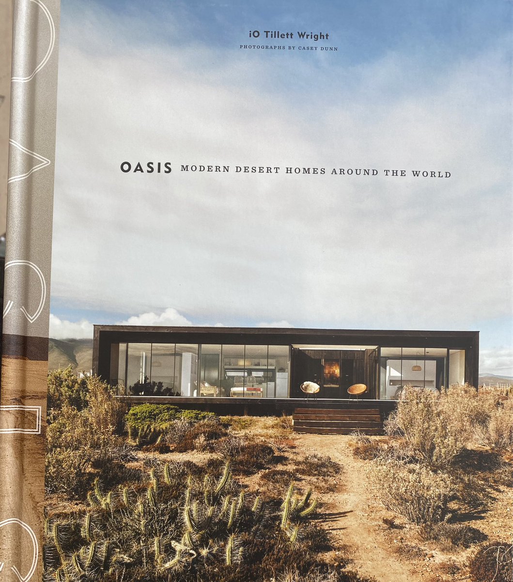 Mosquit0Hawk's tweet image. I just finished this beautiful book, Oasis: Modern Desert Homes Around The World by iO Tillett Wright. 

I bought if for inspiration on shooting locations but ended up finishing it for pleasure. Some gorgeous homes in here. 

#books #desert