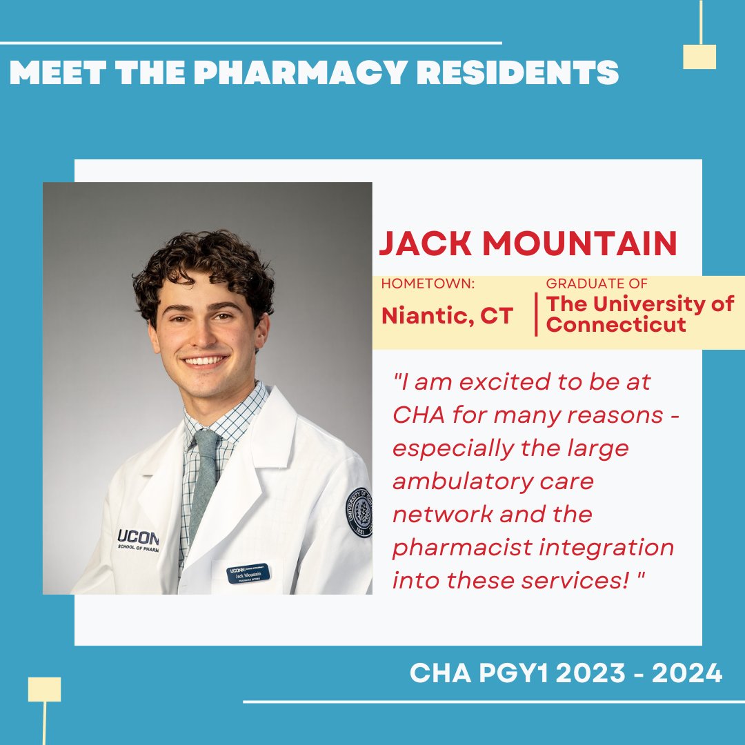 CHA Pharmacy Residency tweet media
