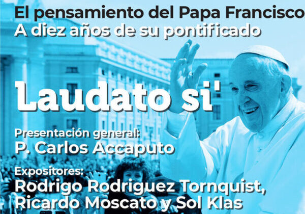 📌 Este jueves 10 a las 18 te esperamos en San José 225 (CABA) para un encuentro #Laudatosi🙌que nos interpelará sobre nuestra #CasaComún 🌎, la #crisisecológica actual y el desafío de repensar el paradigma tecnocrático dominante✍️➡️bit.ly/443OtUm