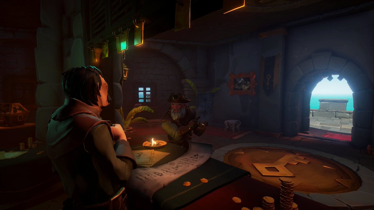 Tell me the answer!!! Gold Hoarder💰

#SoTShot Theme: Puzzling Pirates
<a href="/SeaOfThieves/">Sea of Thieves</a> #SeaOfThieves