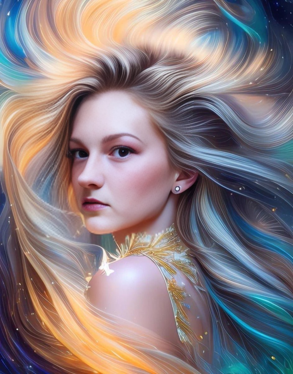 KiriVanderWall's tweet photo. #AIart is crazy awesome, but it’s even better when the subjects are stunning to start with! #ai #photolabapp #mygirls https://t.co/bay5ait2zu