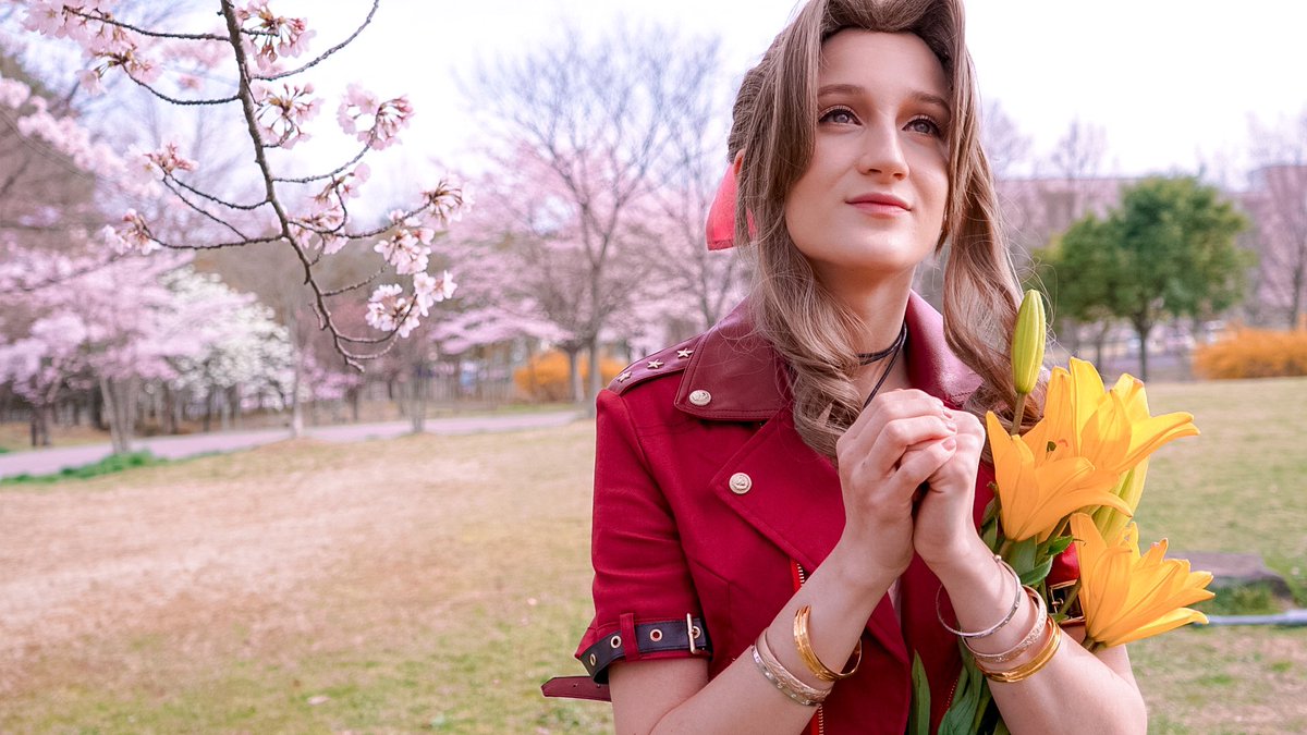 megymoose's tweet photo. @SquareEnix Aerith, Kairi, Alisaie, and Ryne cosplays I’ve done 💕 
#SquareEnixArt https://t.co/CGIynPKSeW