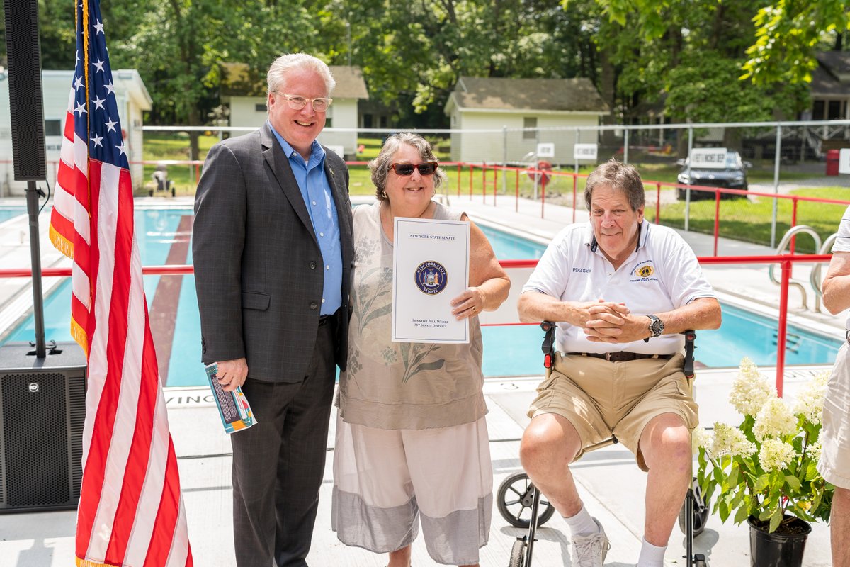 visionsvcb's tweet photo. Yesterday was a momentous day for VISIONS, as we celebrated our donors, volunteers, and Lions Clubs Supporters with a delicious BBQ, as well as officially re-dedicated our newly renovated accessible swimming pool! @NYSenatorWeber
#SeeWhatIsPossible #VISIONSVCB #Volunteers https://t.co/yxQg5amSuX