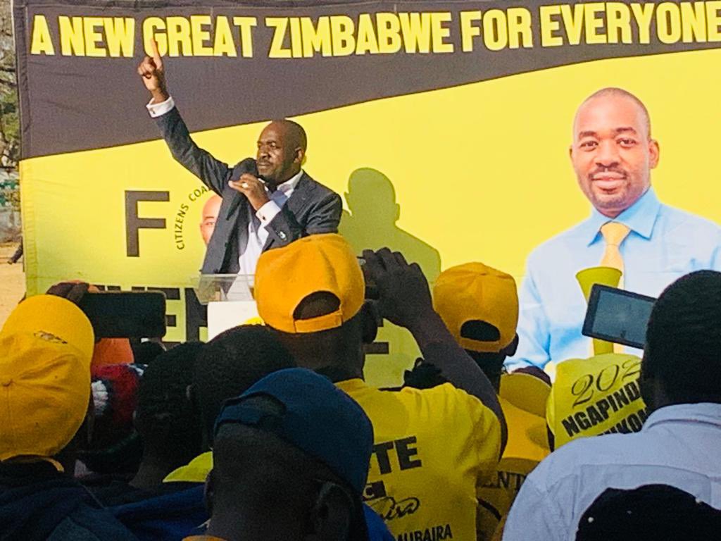 nelsonchamisa's tweet photo. Thank you Mhondoro! Bold and Brave Citizens ready for change.#ForEveryone https://t.co/5LE91V0KCF