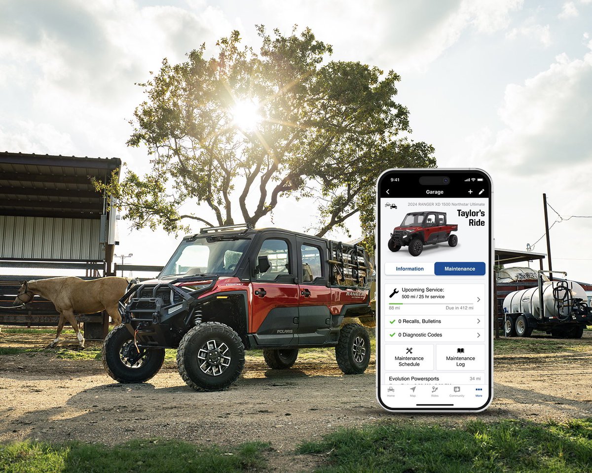 PolarisORV's tweet photo. Experience unmatched capability with the all-new RANGER XD 1500 and the upgraded RIDECOMMAND+. Have peace of mind, knowing your vehicle is at its best and ready to tackle any task. #THINKOUTSIDE #OutWorkThemAll #RIDECOMMAND+ https://t.co/Tk9f1sioBx