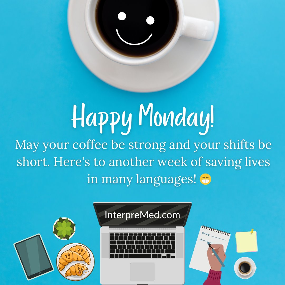 Happy Monday! Let's give it our all this week! #1nt #xl8