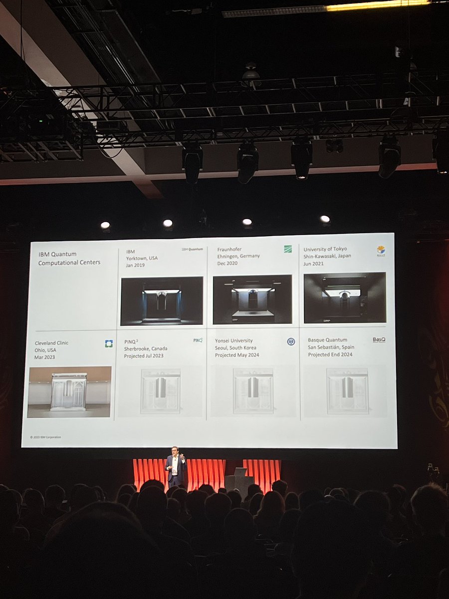 SIGGAPH2023のOpening keynoteはIBM Reasearchのディレクターによる量子コンピュータの講演だった。中で結構日本の事例が紹介されてて、世界的に見ても割とこの領域進んでる方なんだろうか