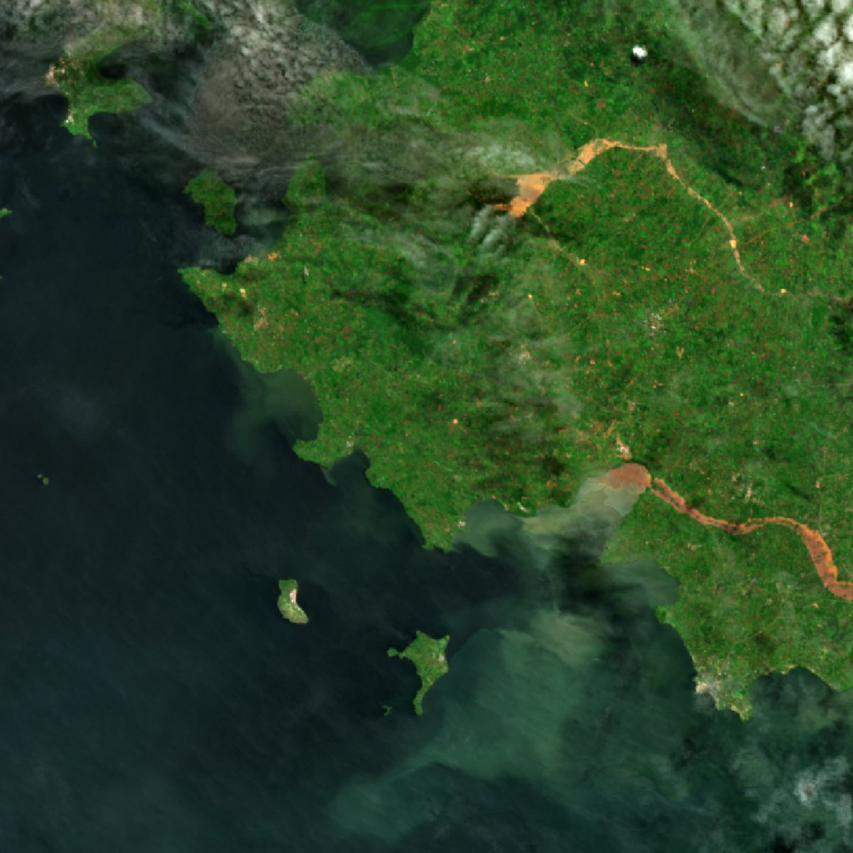 teamgeoengine's tweet photo. As part of the #CropHype project, Geo Engine now integrates the latest hyperspectral data from DLR's #EnMap satellite. The images show dynamic layers of monthly cloud-free aggregates such as NDVI and RGB. https://t.co/Ae8SrF9AM5