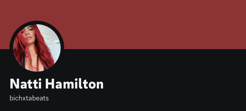 Vengan a seguirme por si algún día me llega el limit o amigar también.

Discord: bichxtabeats