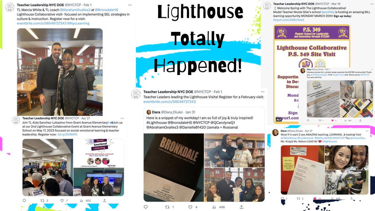 FLASHBACK💥 TCP loves to partner with other @NYCSCHOOLS offices! We have TLs working with the Office of Equity &amp; Access, the Division of Information and Instructional Technology, and the Division of Educator Development. #teacherleadership #backtoschool