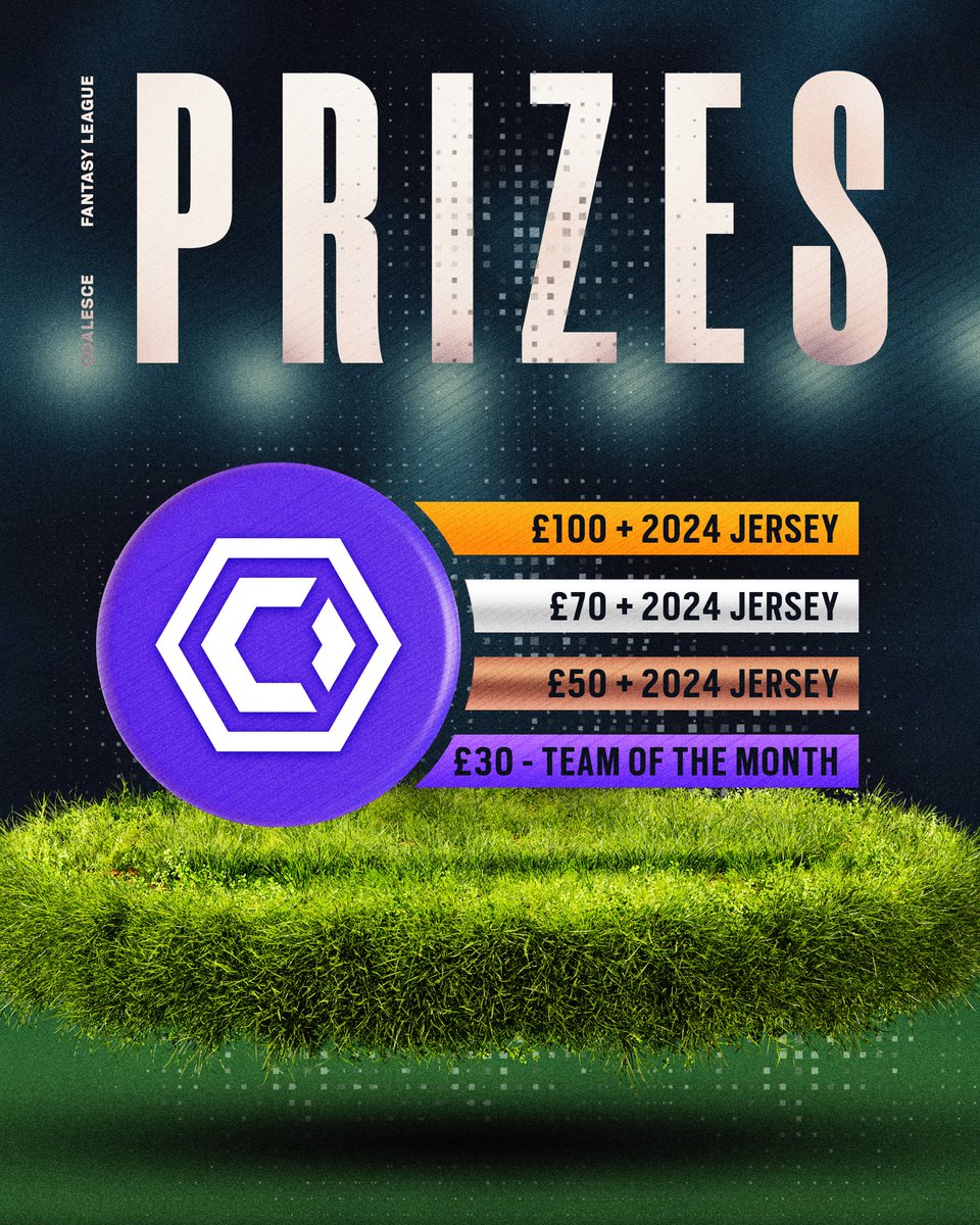 TeamCoalesce's tweet photo. 🚨 Think you’ve got what it takes to win our @OfficialFPL fantasy football league?

Build your strongest squad for a chance to win some amazing prizes! 👀

Sign up here 👉 https://t.co/84vgp7Rxwp

#StrongerTogether https://t.co/kX1tu6NShz