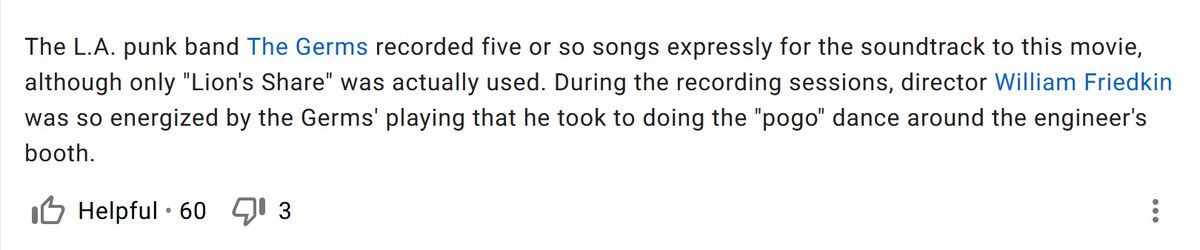 RIP william friedkin. thinkin about this thing from the making of CRUISING