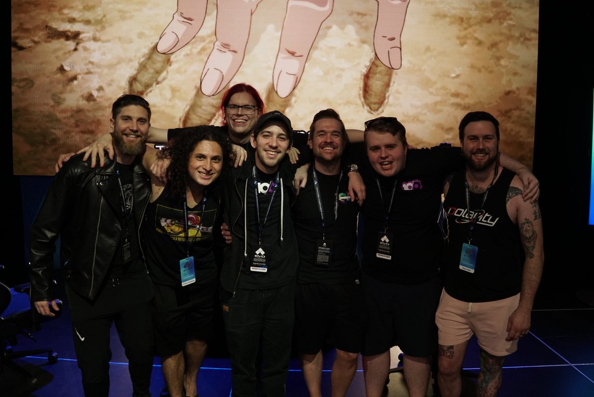 GoGoTheGo's tweet image. EVO was amazing and it was only as good cuz of all the homies.