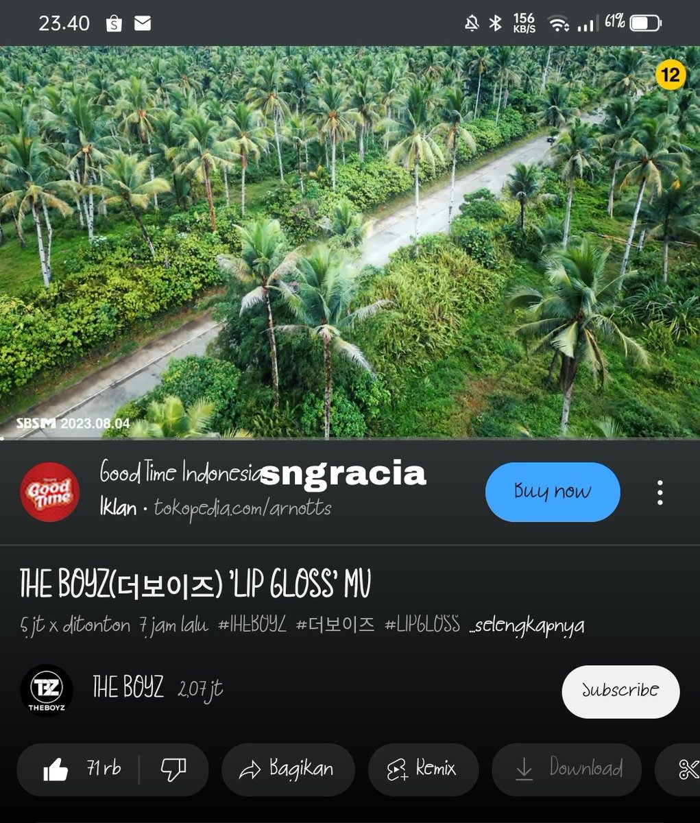 sngracia's tweet photo. @WE_THE_BUSZ Congrats for comeback THE BOYZ!!
Semoga banyak cinta dan kemenangan yang akan datang! Sangat bangga dengan kalian dan kalian sudah melakukan pekerjaan yang hebat untuk mempersiapkan comeback ini!

LIP GLOSS OUT NOW
#더보이즈_립글로즈_여섯시
#THEBOYZ_LIPGLOSS https://t.co/o1kqF6tVWF