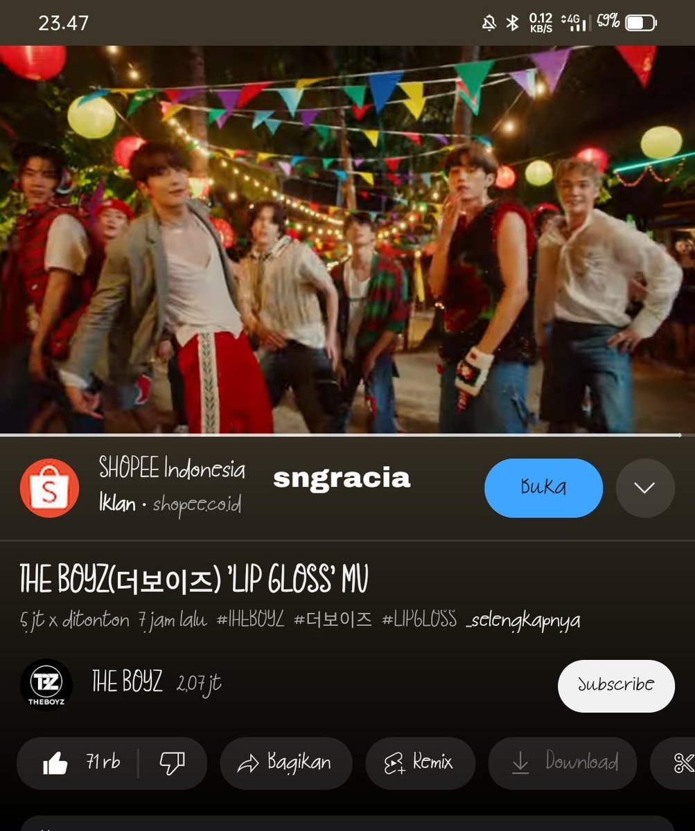 sngracia's tweet photo. @WE_THE_BUSZ Congrats for comeback THE BOYZ!!
Semoga banyak cinta dan kemenangan yang akan datang! Sangat bangga dengan kalian dan kalian sudah melakukan pekerjaan yang hebat untuk mempersiapkan comeback ini!

LIP GLOSS OUT NOW
#더보이즈_립글로즈_여섯시
#THEBOYZ_LIPGLOSS https://t.co/o1kqF6tVWF