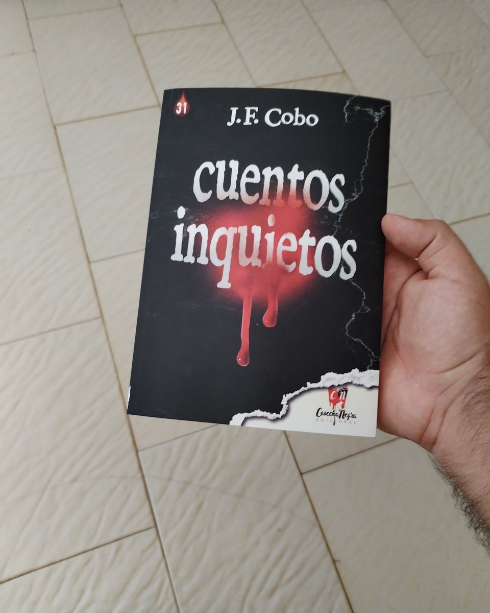 SuperLectorAlfa's tweet photo. https://t.co/crproBirQn

Vídeo-reseña: https://t.co/3tvb7tXrLl

En esta tarde os hablo en el blog y en YouTube sobre el libro de relatos "Cuentos inquietos" escrito por J.F.Cobo y editado por @cosechanegra https://t.co/nCdojR8uqY