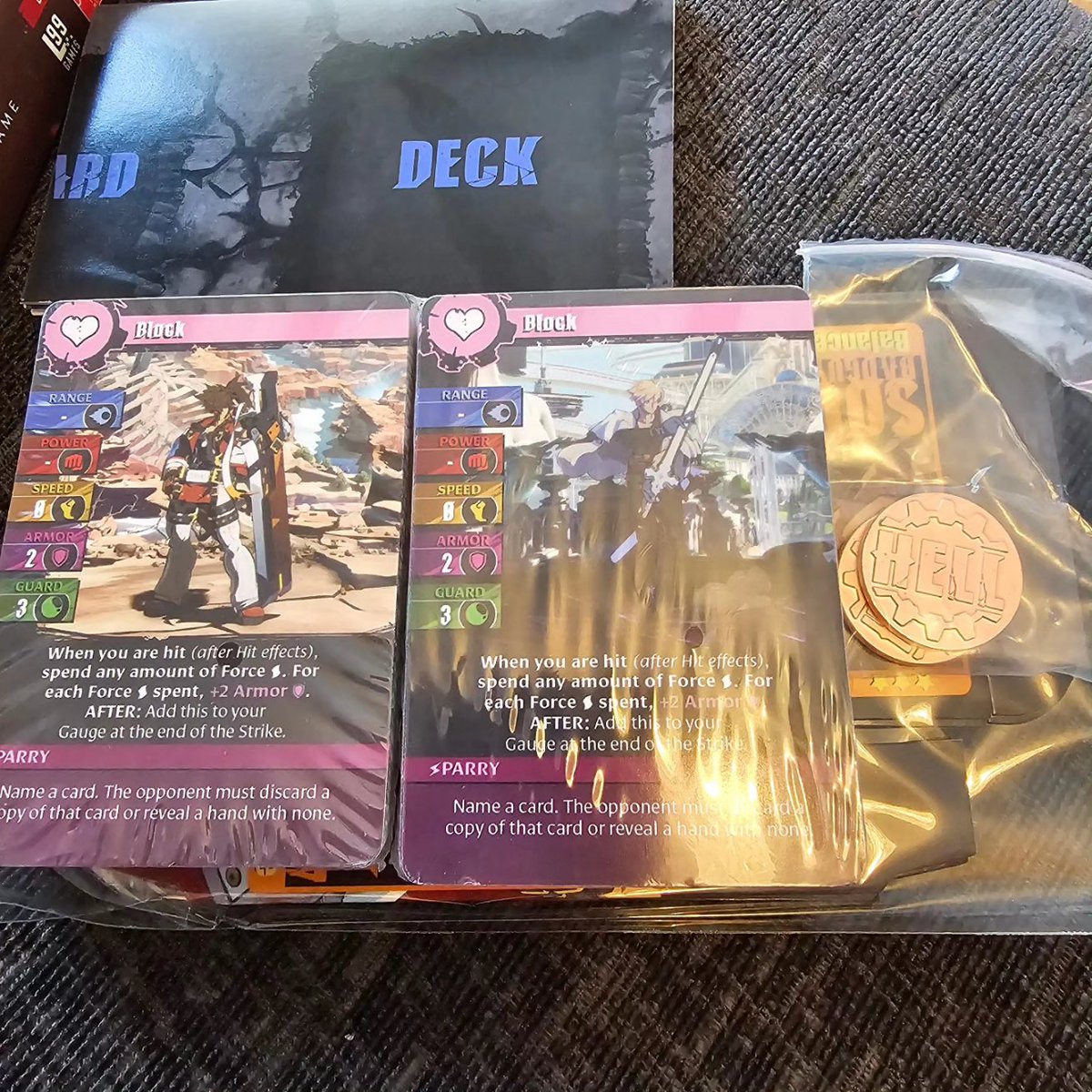 d_b_games's tweet photo. Oooh yeah! Can't wait to try Guilty Gear: Strive - The Board Game by @Level99Games &amp; @ArcSystemWorksU

Based on the already well established Exceed system 👍

#guiltygearstrive #guiltygearstrivetheboardgame #level99games #arcsystemworks #dbgames https://t.co/qZyPvmpqwu