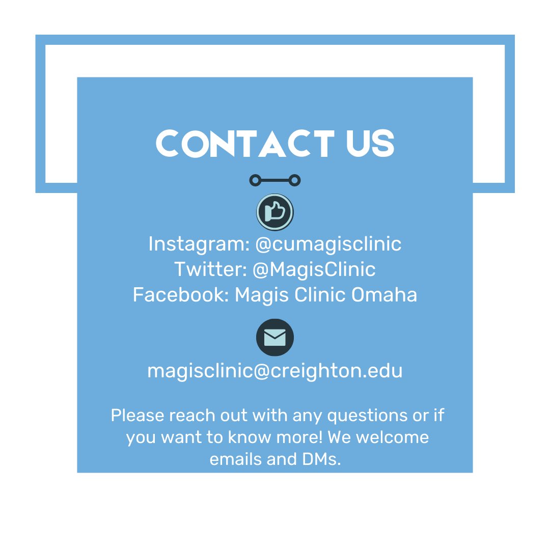 MagisClinic's tweet image. Learn a little bit about Magis Clinic!