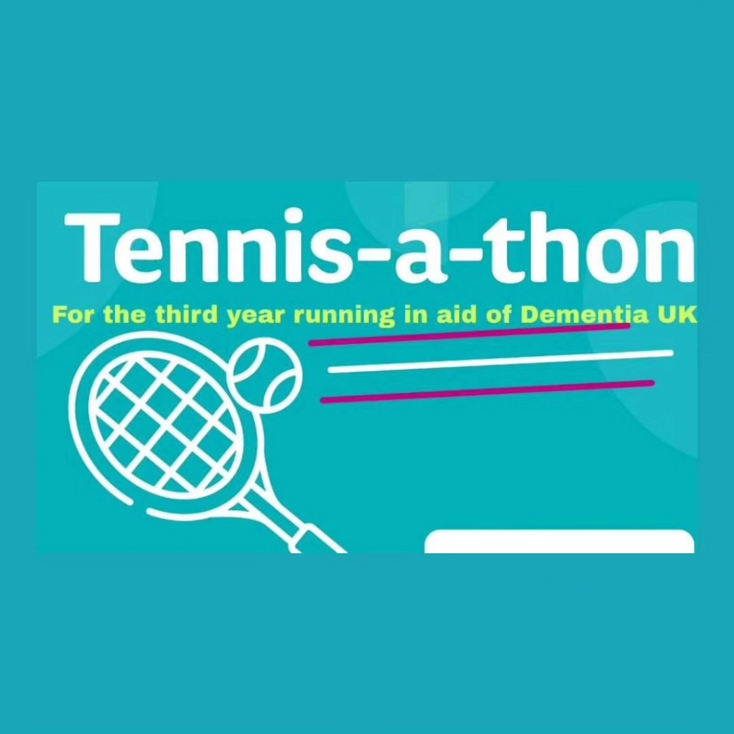 denbighltc's tweet photo. Not long 'til our tennis-a-thon on the 19th of August.
Meet our 5 members who will be taking on the challenge and play the entire 12 hours in aid of @dementia_uk - Wayne, Alison, Richard, Rhian and Frauke. https://t.co/uRhXd3f1CS