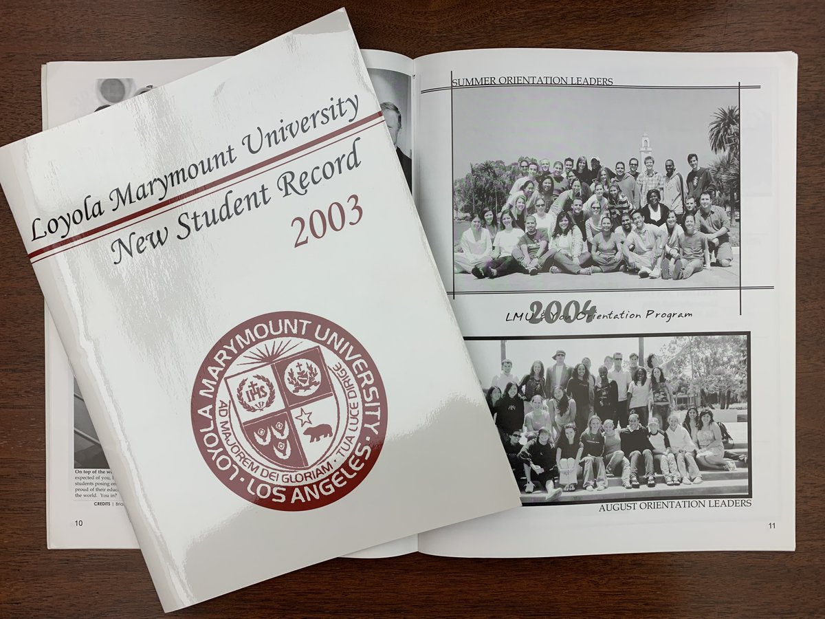 Before Facebook, there was the 'New Student Record.' This publication included a photo of every new LMU student, their major and hometown. And some helpful tips for new students! #LMU #LMULibrary #Libraries #SpecialCollections #UniversityArchives #orientation #BluffLife #LMU27