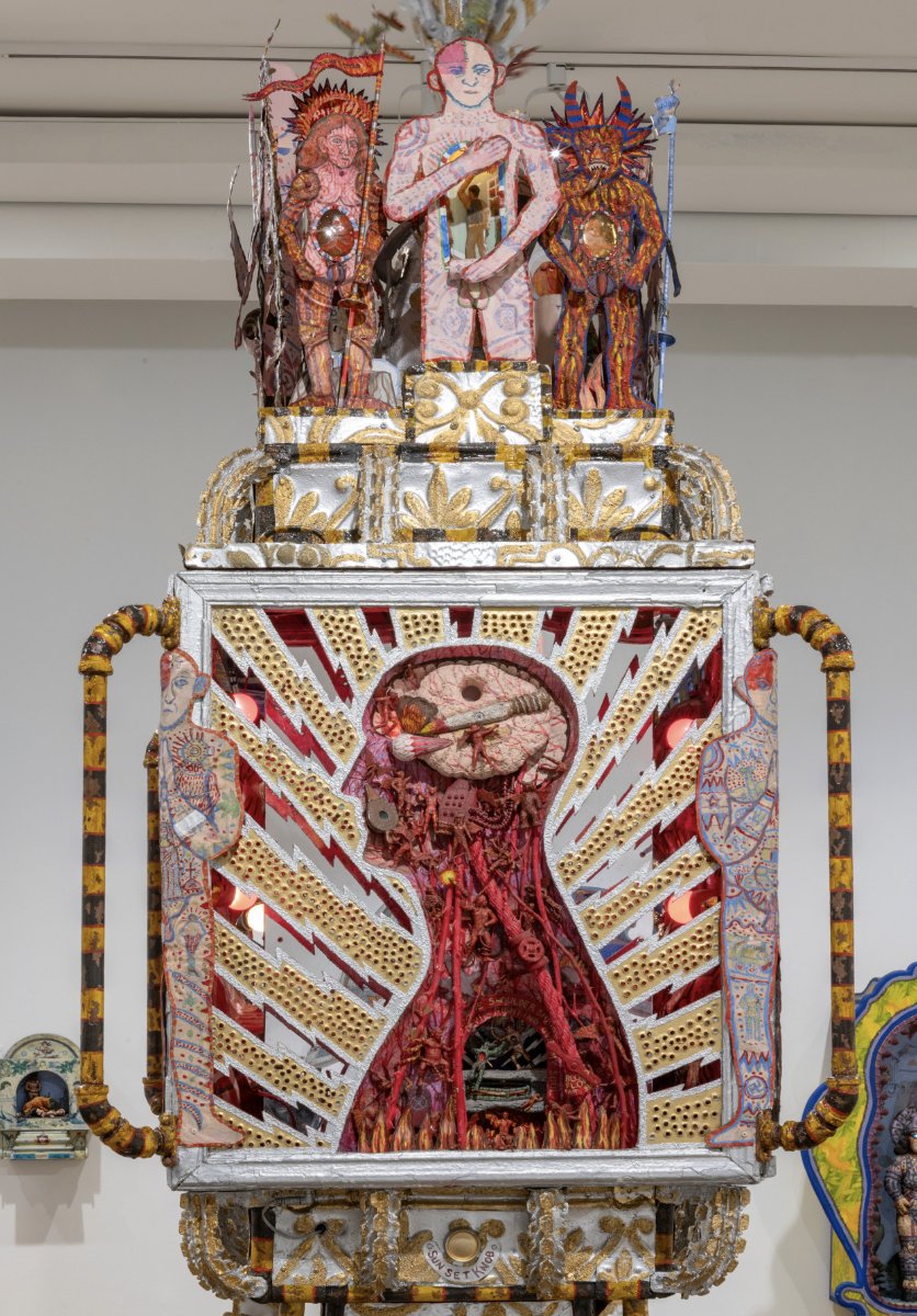 RawVisionMag's tweet photo. Until August 18, 2023, at Andrew Edlin Gallery, New York, "Tom Duncan …It Isn’t Even Past" presents intricately constructed, mixed-media sculptures by the Scottish-born, New York City artist.
@edlingallery
#andrewedlingallery #outsiderart #selftaughtart #tomduncan #artinnyc https://t.co/dnC1N50bw6