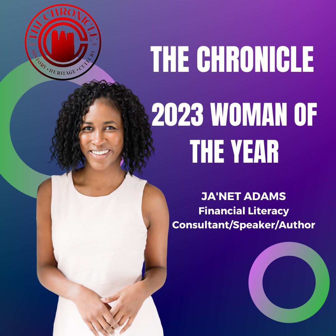 Ja'Net Adams (@janetadamsspeak) on Twitter photo Starting the week off right! Thank you to The Chronice for this honor!
It was a complete surprise when they called and said I had won the Woman of The Year Award!
Thank you again <a href="/wschronicle/">TheChronicle</a>!
#FinancialLiteracy #Speaker #Author #Consultant #Entrepreneur #media Starting the week off right! Thank you to The Chronice for this honor!
It was a complete surprise when they called and said I had won the Woman of The Year Award!
Thank you again <a href="/wschronicle/">TheChronicle</a>!
#FinancialLiteracy #Speaker #Author #Consultant #Entrepreneur #media