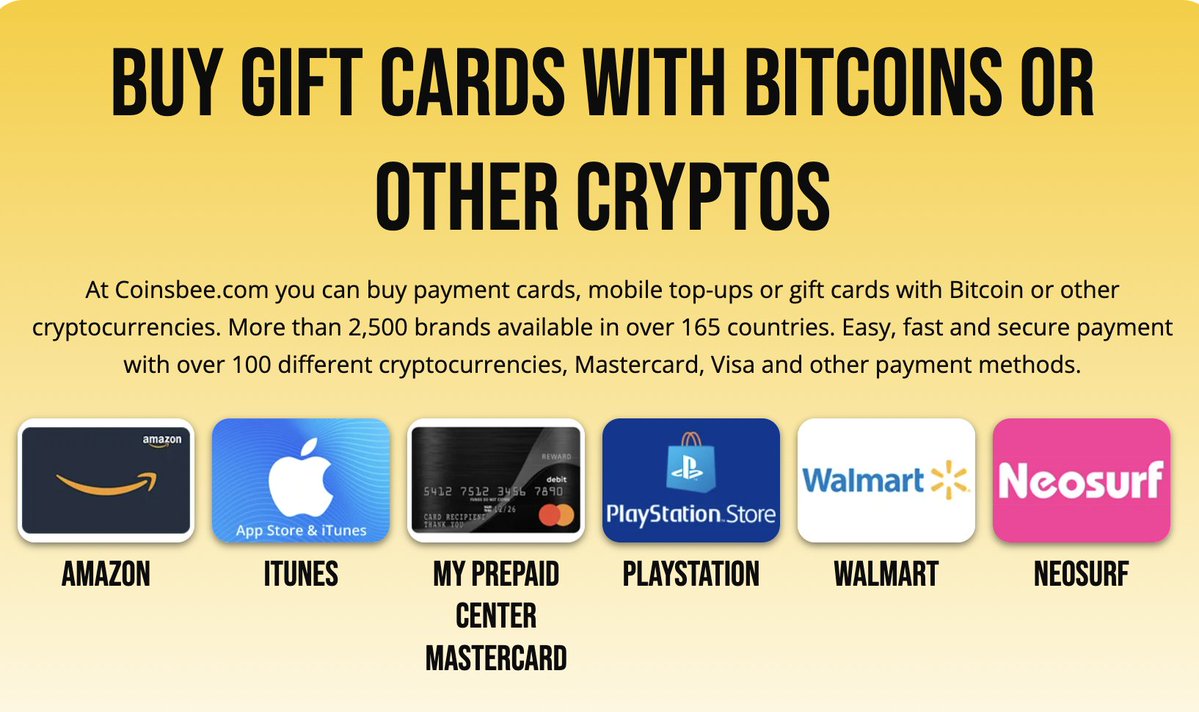 Exciting news! 🎉 
Now you can purchase gift cards on CoinsBee.com via @nowpayments using $PIVX!  With over 2,500 brands available in 165 countries, <a href="/coinsbee/">coinsbee.com 🐝</a> offers seamless &amp; secure payment options with 100+ #cryptocurrencies, #Mastercard, #Visa, and more.

#UseCase