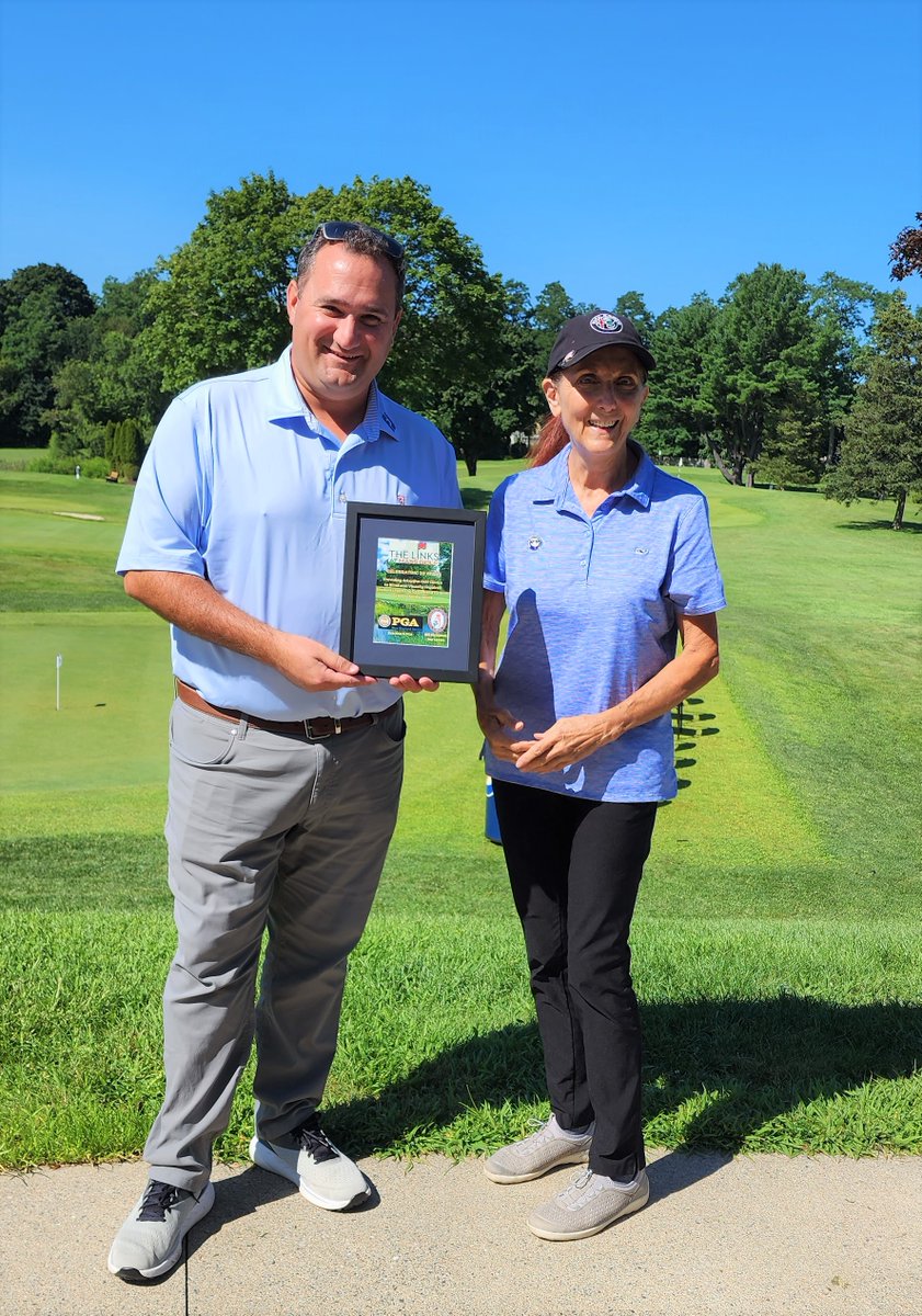PlayMassGolf's tweet image. The @linksatmassgolf hosted The Carroll Center for the Blind last week. It marks the 20th year that they’ve joined us for a day of golf and clinics. Thanks to the coaches, @FirstTeeMass, and The Links at Mass Golf for joining us to make this possible year after year.