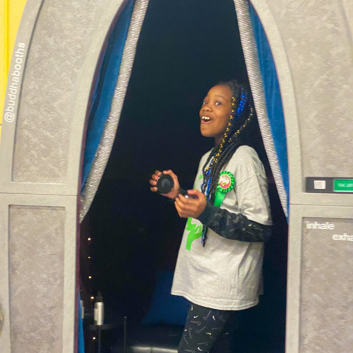 Embracing moments of mindfulness can lead to a lifetime of well-being and contentment, no matter what age you start. Experience the child-like wonder and discovery with your very own BuddhaBooth®, the ultimate wellness tool, or book a rental today. Link in bio.  🔍✨