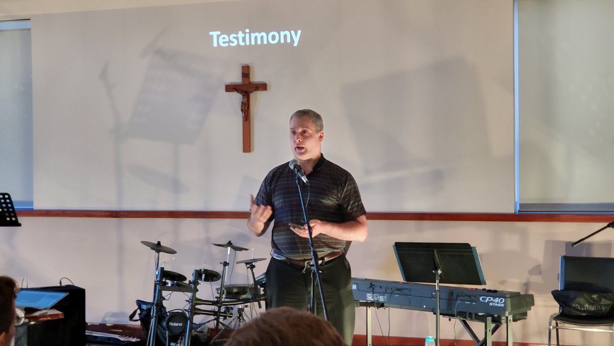 The Young Adults Night in August was held at St. Mary of the Visitation Hespeler. There were attendees from the parish as well as parishes in Hamilton, Brantford, Oakville and Guelph. Brother Dan Leckman S.J. gave an inspiring vocation testimony about religious life and humility.
