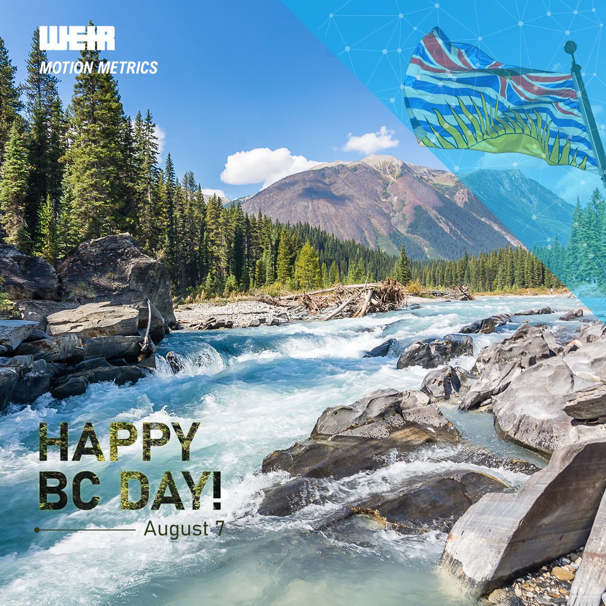 motionmetrics's tweet photo. Happy British Columbia Day, the home of Motion Metrics!

#HappyBCDay #Vancoucer #Canada #MotionMetrics https://t.co/QcMsiXGUzN