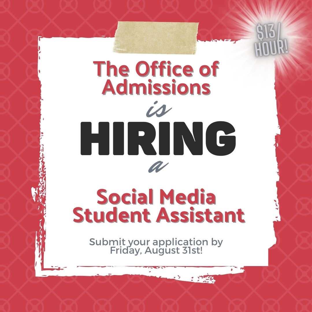 ➡️ Looking for a way to enhance your resume? 
➡️ Interested in a social media career? 
➡️ Want to earn $13/hour? 

<a href="/ISUAdmissions/">Admissions at Illinois State</a> is HIRING a social media student assistant! 
Check out the job posting and apply today! 

⬇️

jobsearch.illinoisstate.edu/en-us/job/5172…
