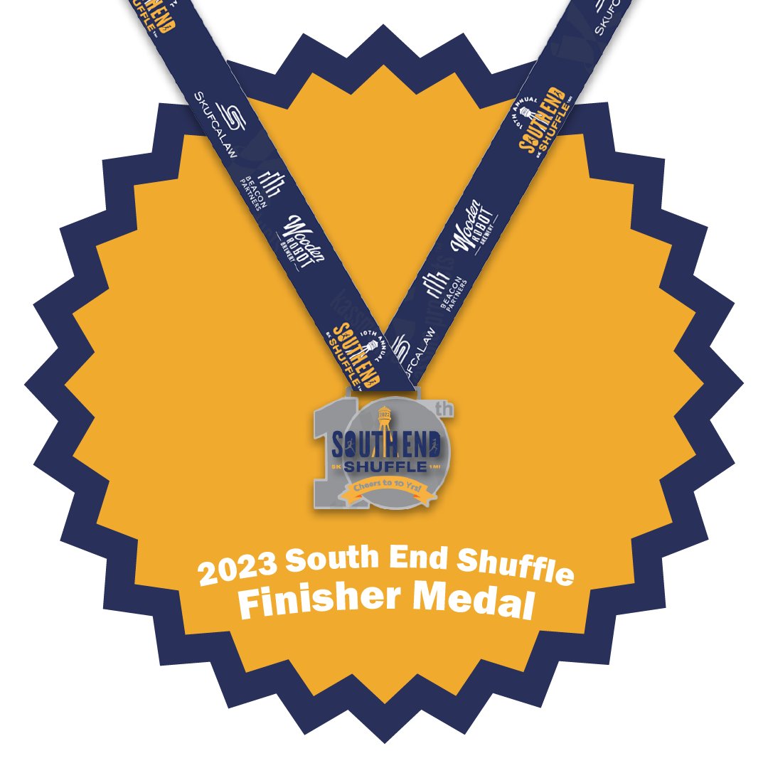 SouthEndShuffle's tweet photo. Are you ready for a special #MedalMonday?!? All #SouthEndShuffle finishers get this awesome 10th-anniversary medal! π
1 Mile runners too! Cheers to 10 Yrs! π₯
#southendshuffle #runsouthend #southendclt #cltrunning #runcltrun https://t.co/0Wnc3eDd8z