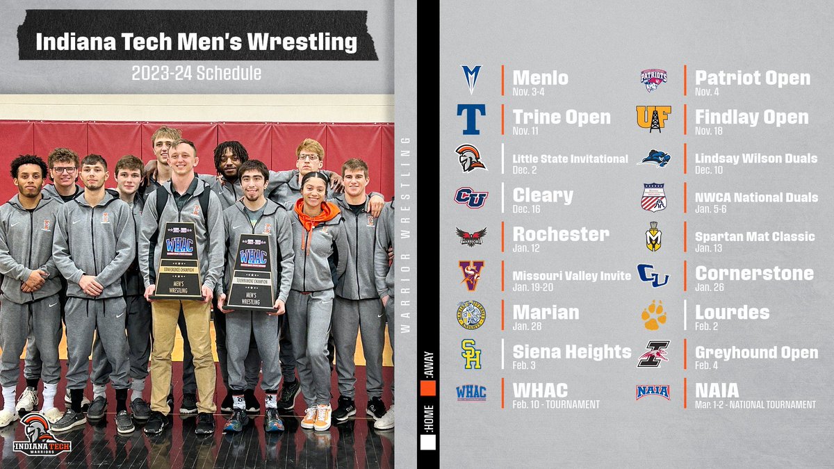 INTechWarriors's tweet image. Volume VII - Men’s Wrestling #ReleaseIT #WinIT