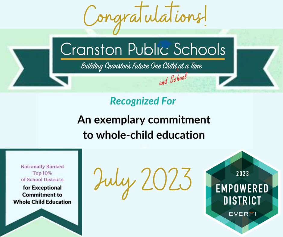 Cranston School Dept tweet media